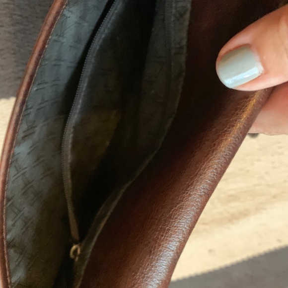 COPY - KENZO Brown Leather/Fur bag - Picture 6 of 7